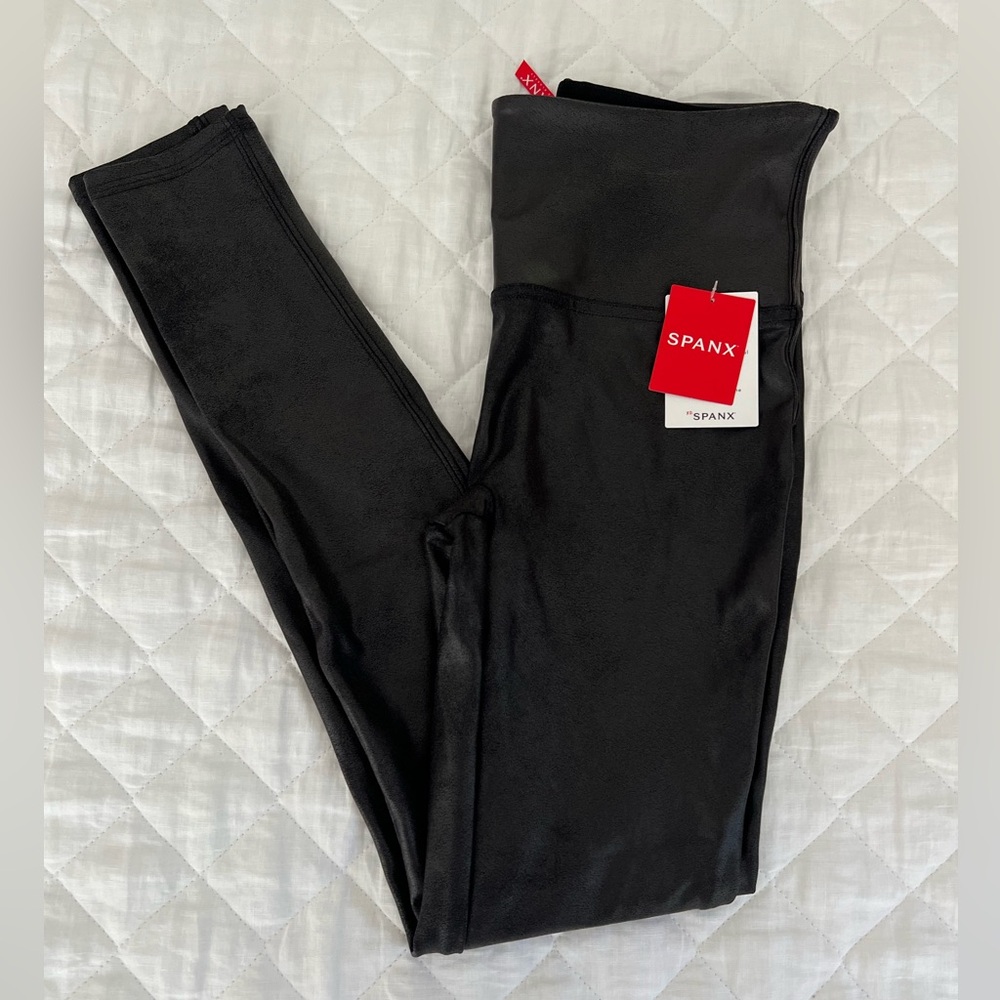 Spanx Faux Leather Leggings